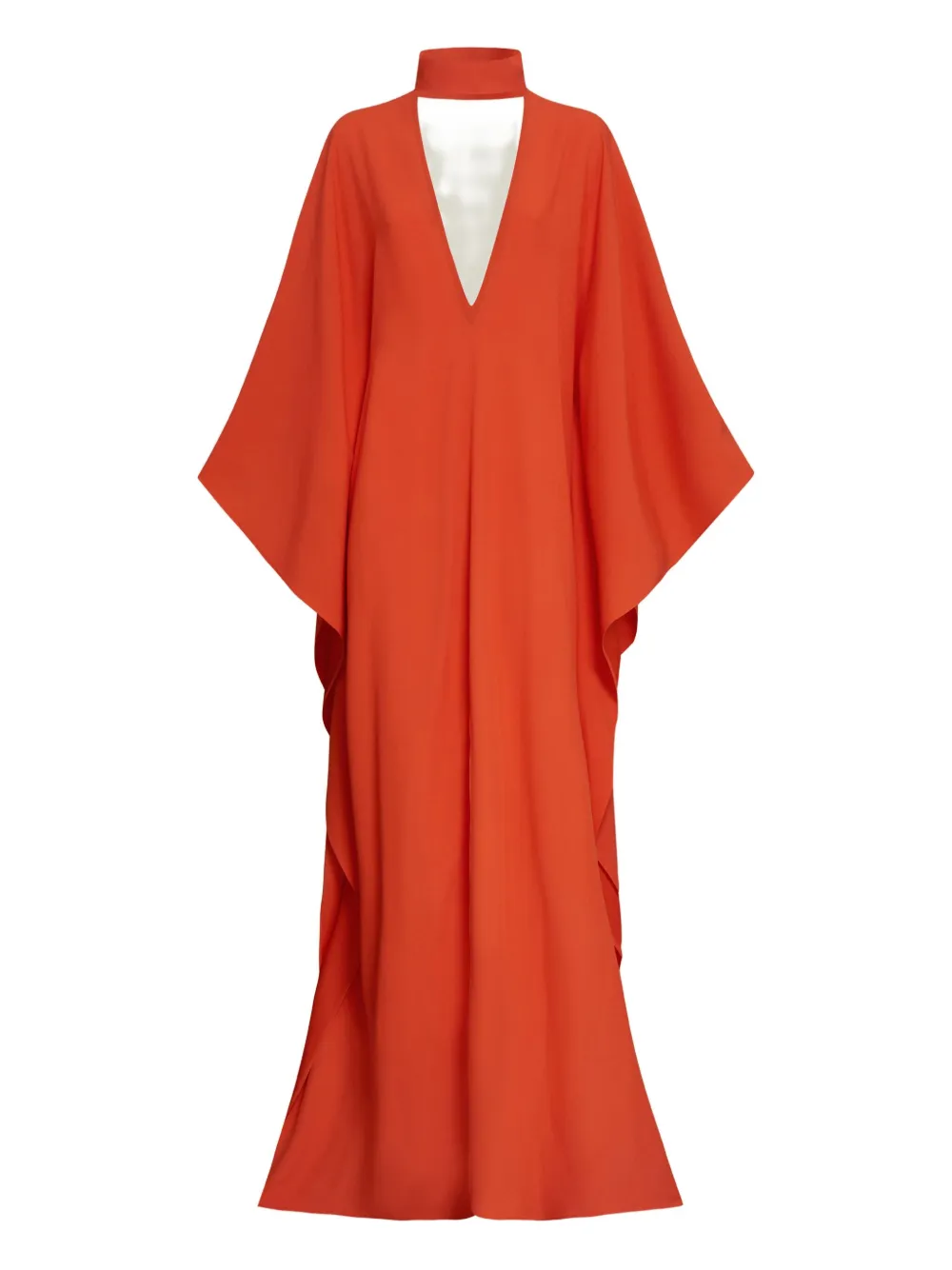 Taller Marmo OOO 'Out of the Office' batwing-sleeve gown - オレンジ Taller Marmo OOO 'Out of the Office' batwing-sleeve gown - オレンジ