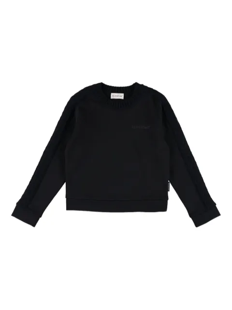 Moncler Enfant cable-knit tracksuit set