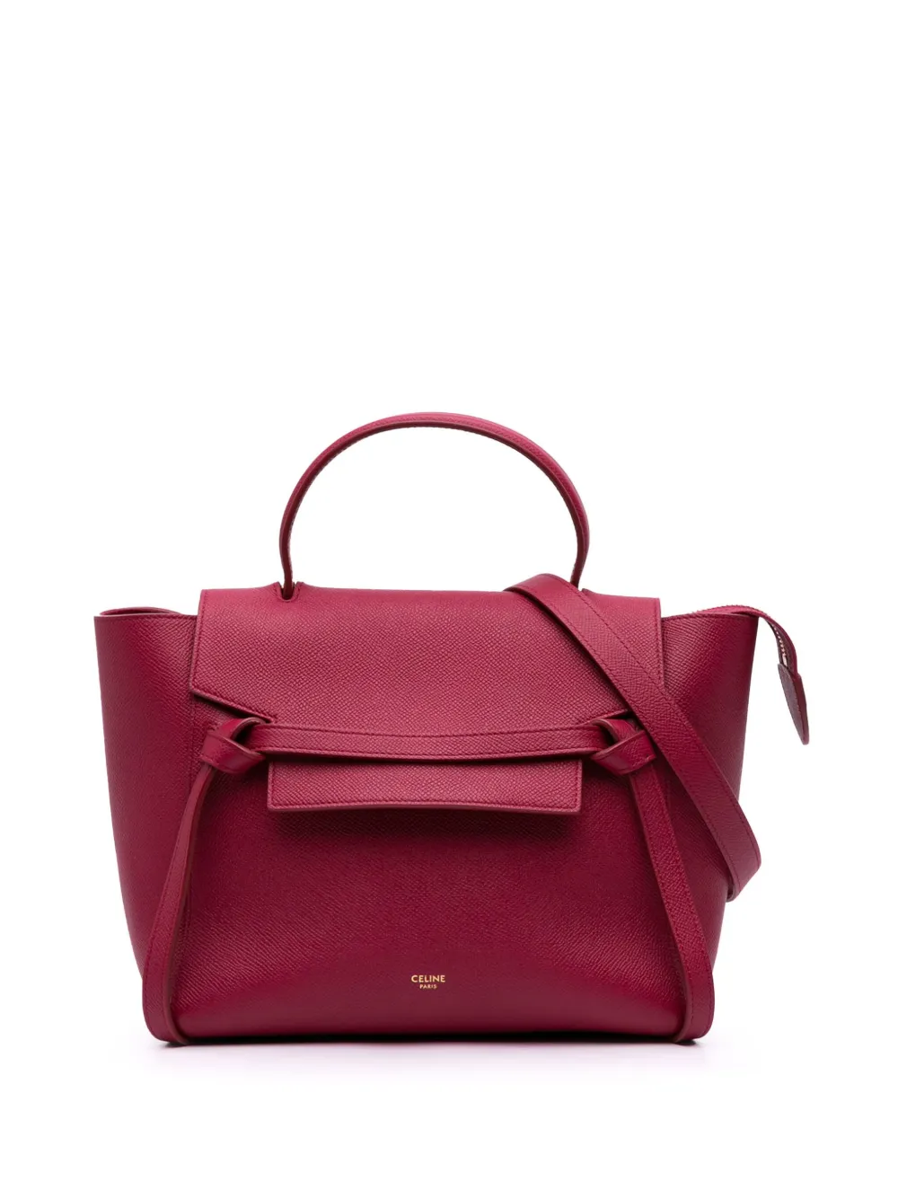 Céline Pre-Owned 2019 マイクロ グレインカーフ ベルトバッグ サッチェルバッグ - ピンク Céline Pre-Owned 2019 マイクロ グレインカーフ ベルトバッグ サッチェルバッグ - ピンク