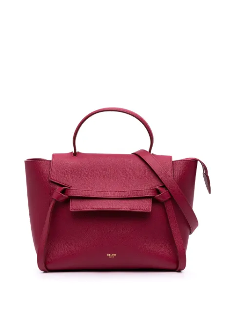 Céline Pre-Owned 2019 Micro Grained Calfskin Belt Bag satchel