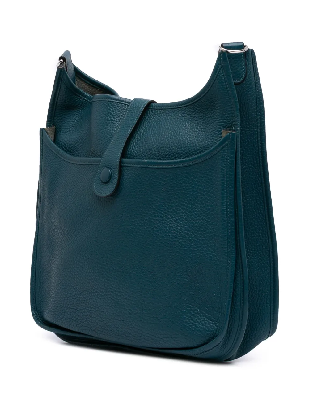 Pre-owned Hermes 2014 Clemence Evelyne Iii 29 Crossbody Bag