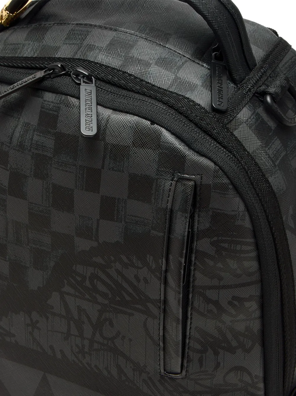 Sprayground Geruite rugzak Zwart