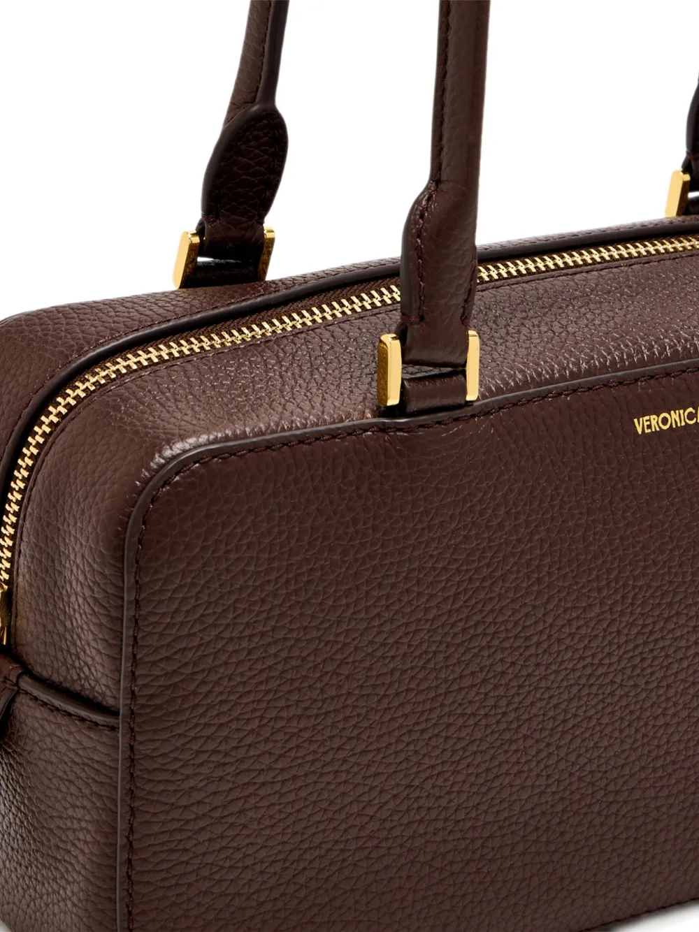 Veronica Beard top-handles zip-top shoulder bag Bruin