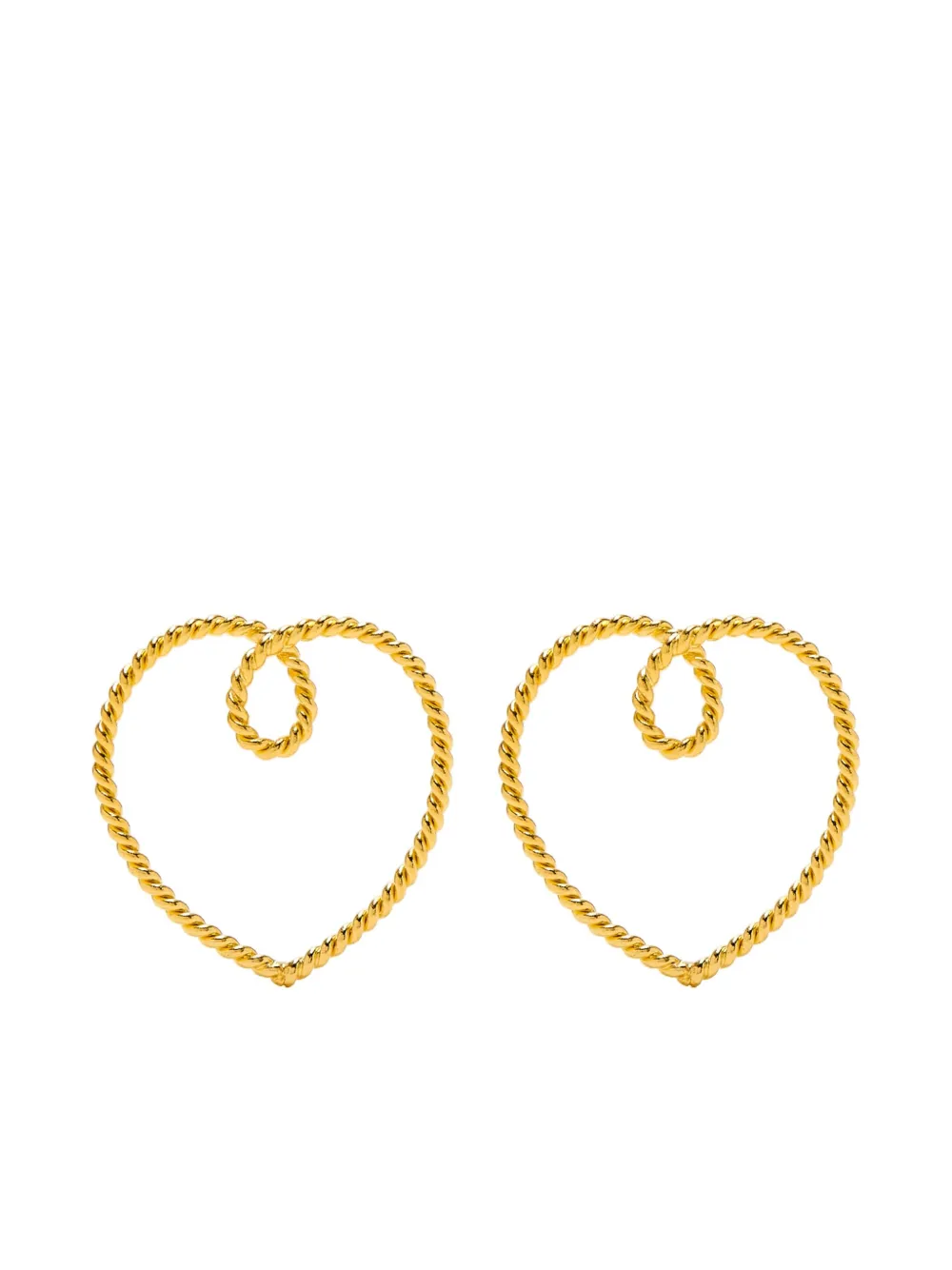 Vanina heart-shaped earrings - Oro