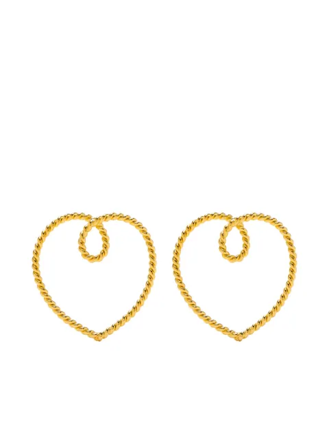 Vanina heart-shaped earrings