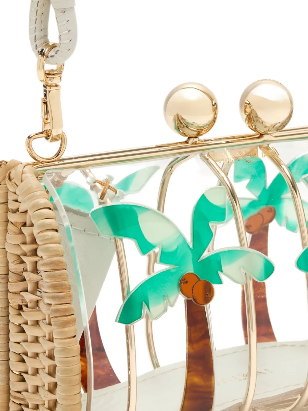 Waiwai Rio Baobá Aloha clutch - Beige