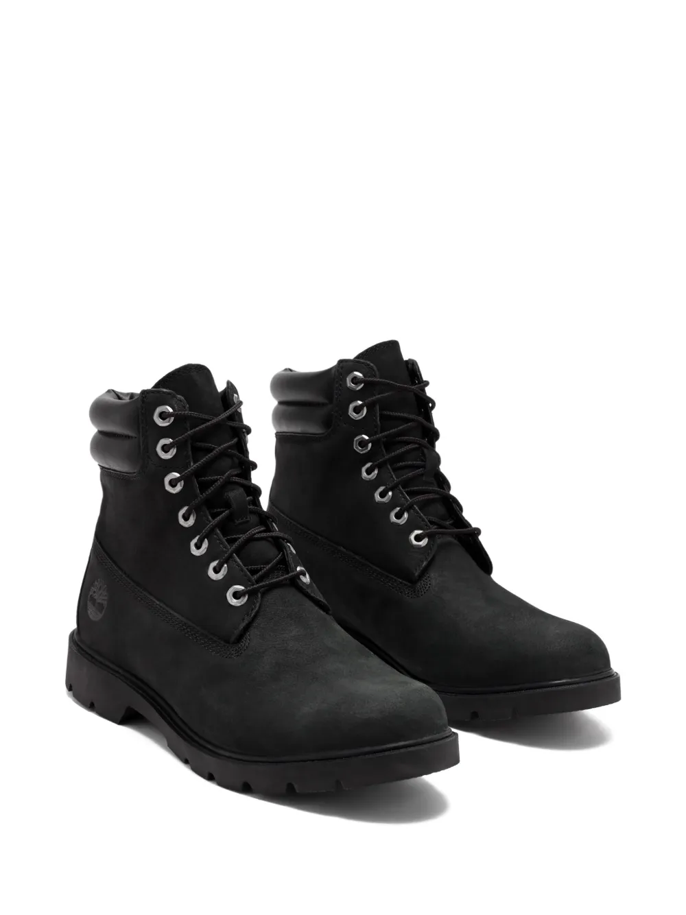 Timberland padded-collar lace-up boots Black