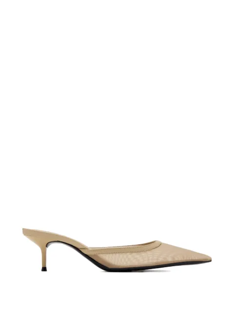 Schutz pointed-toe mesh mules
