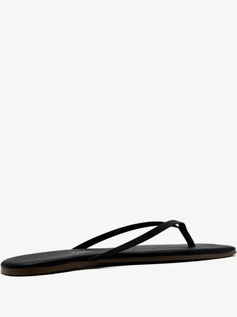 Tkees flip flops Lily de piel con tira entre los dedos
