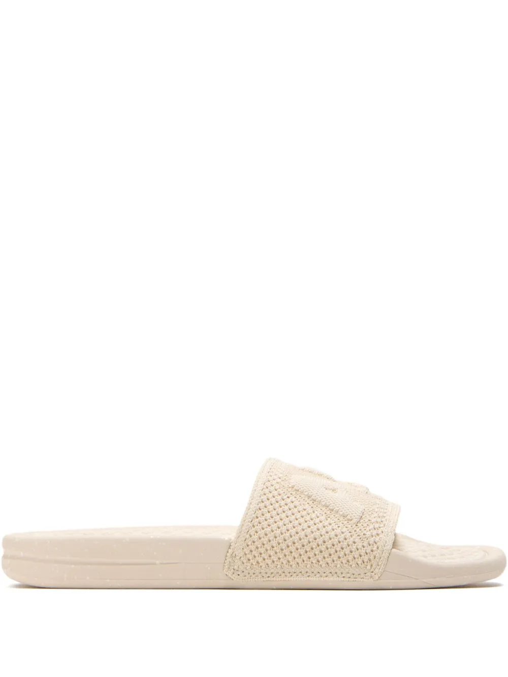 APL: ATHLETIC PROPULSION LABS knitted logo slides Neutrals