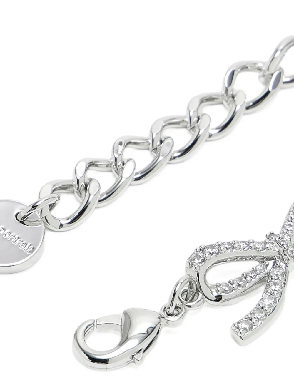 Self-Portrait bow-chain bracelet | Image 2