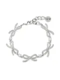 Self-Portrait bow-chain bracelet - Silver