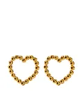 Vanina crystal-embellished earrings - Gold