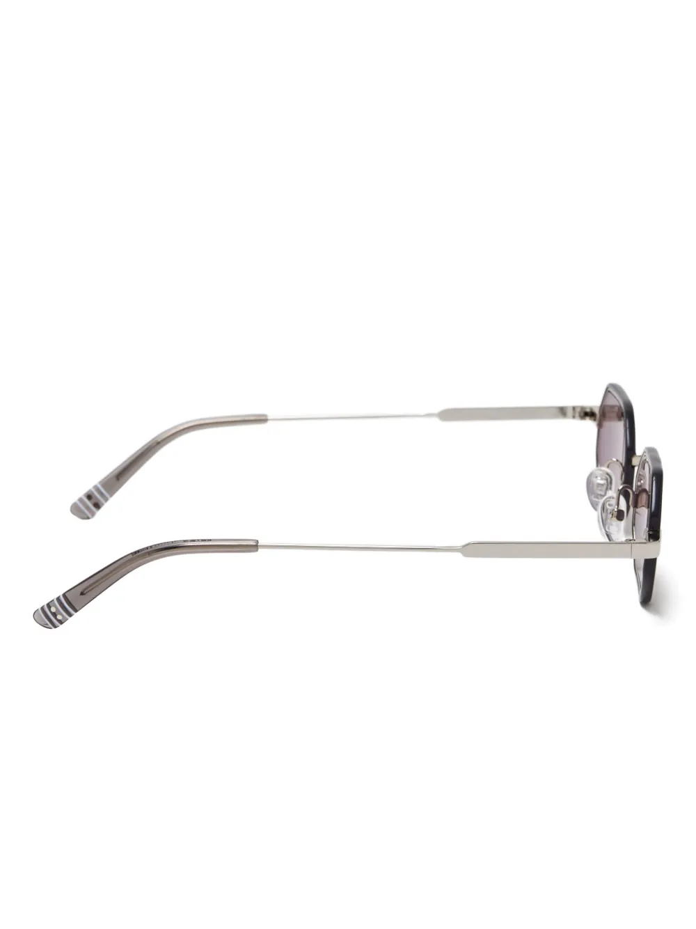 Elleven geometric-frame sunglasses Zwart