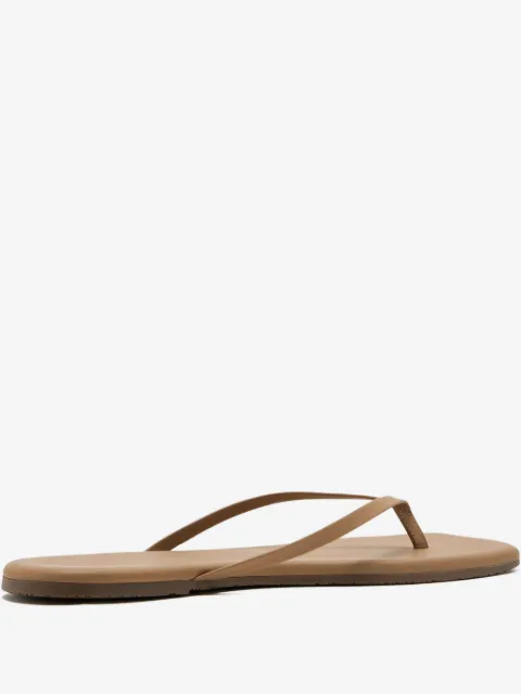 Tkees sandalias de piel con puntera cuadrada