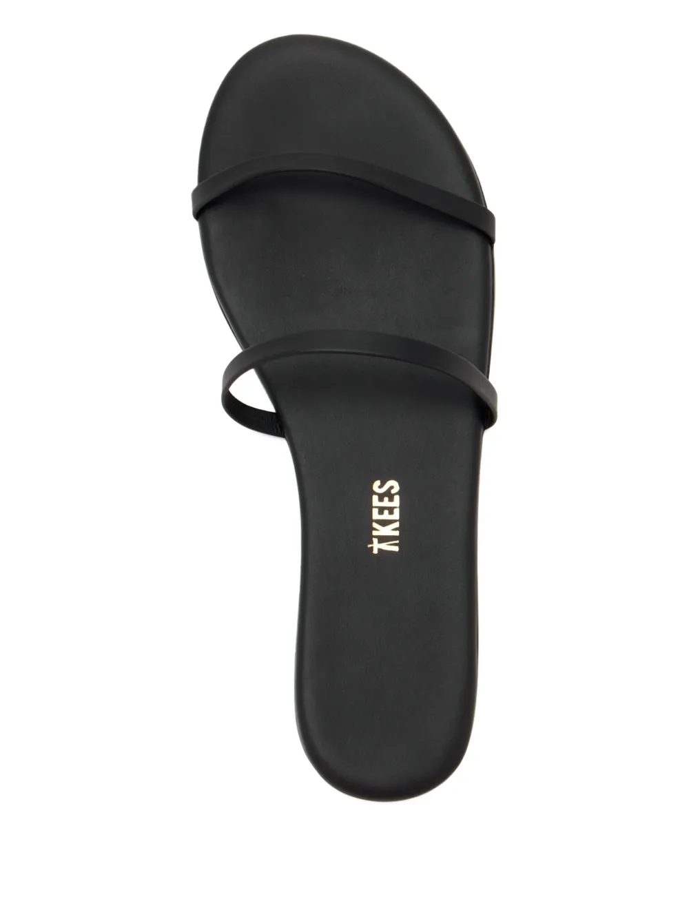 Tkees Double-strap Flat Sandals In Black