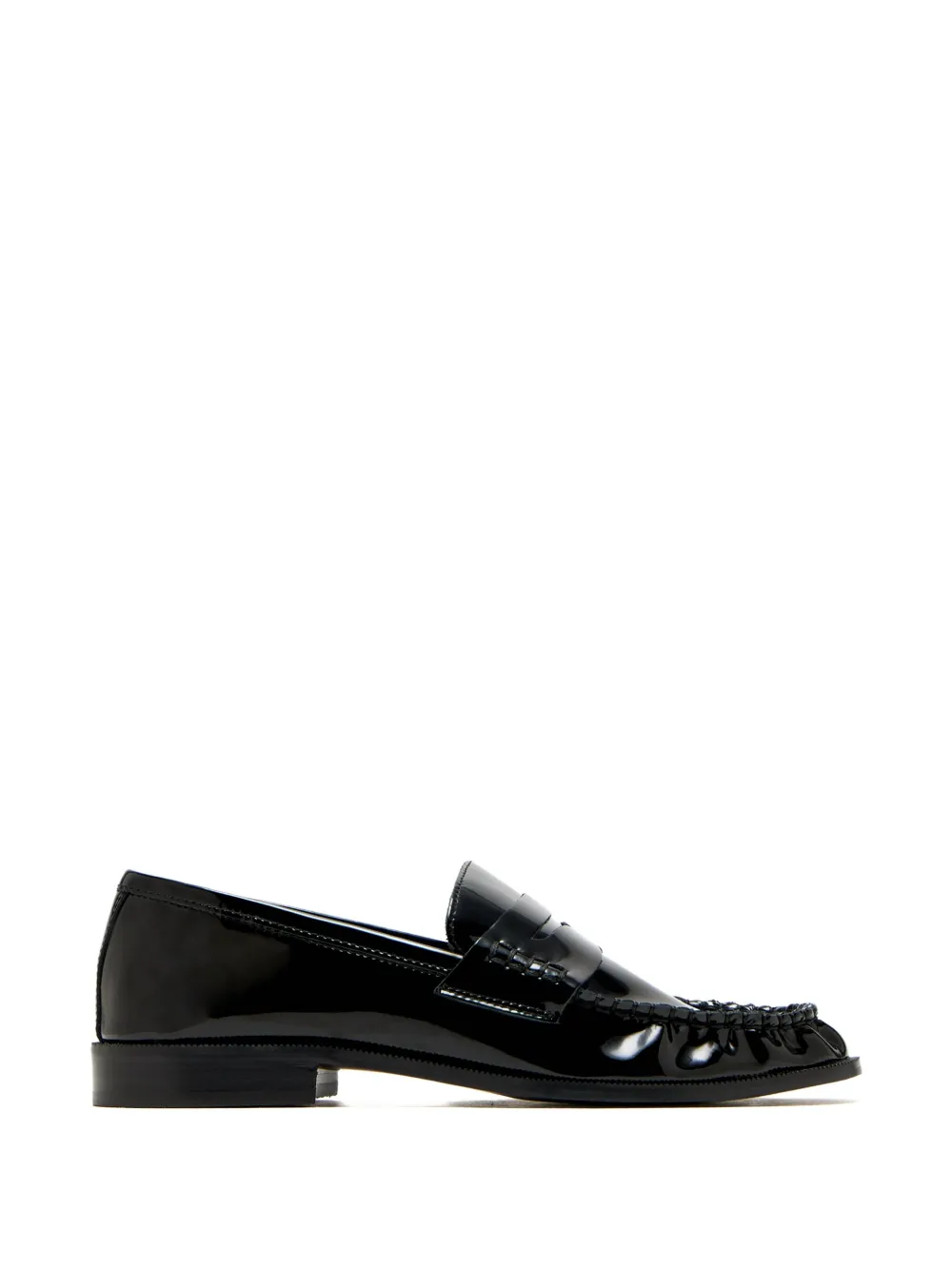 Senso penny-strap loafers Black