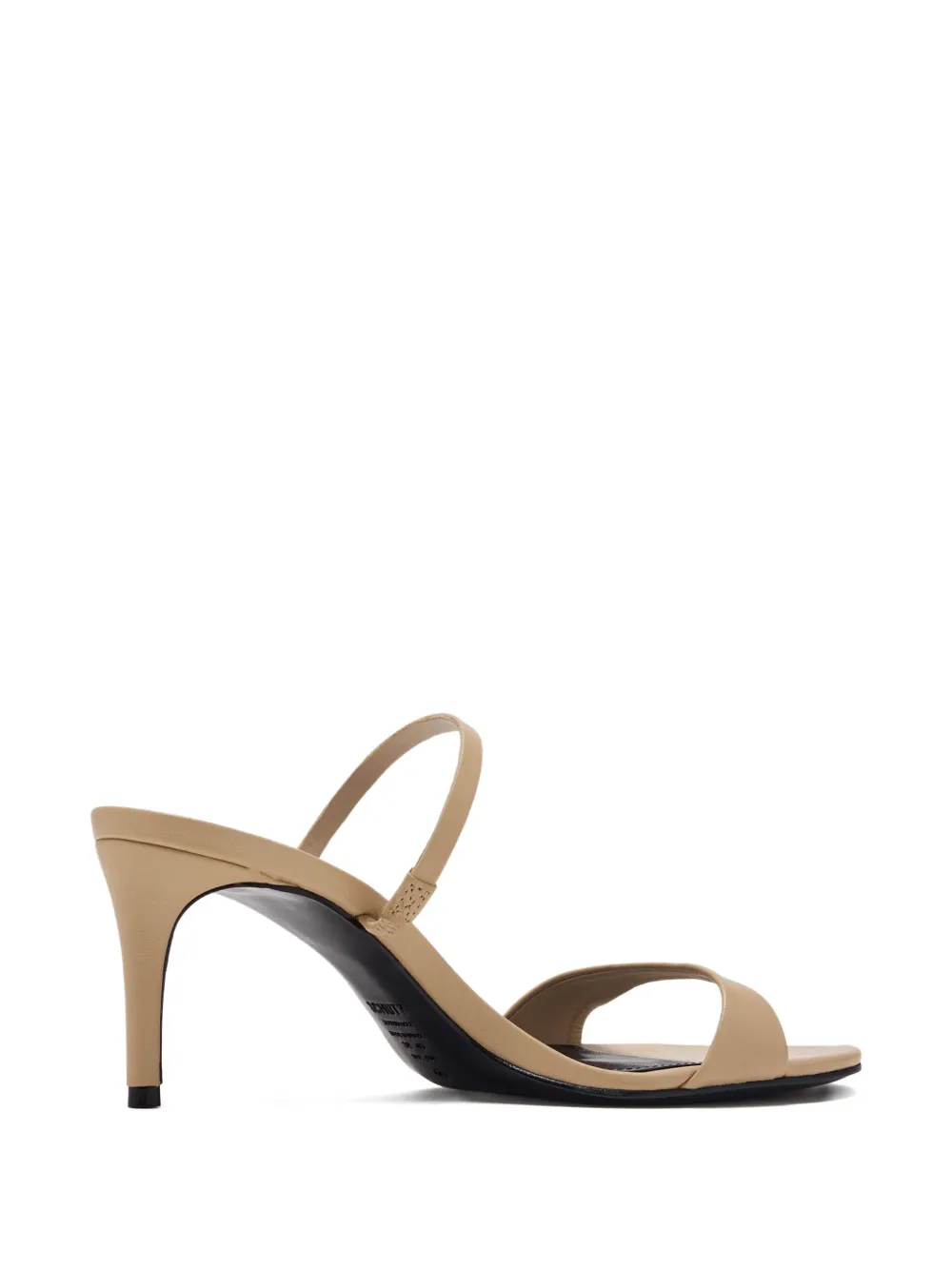 Schutz 75mm single-strap heeled sandals Neutrals