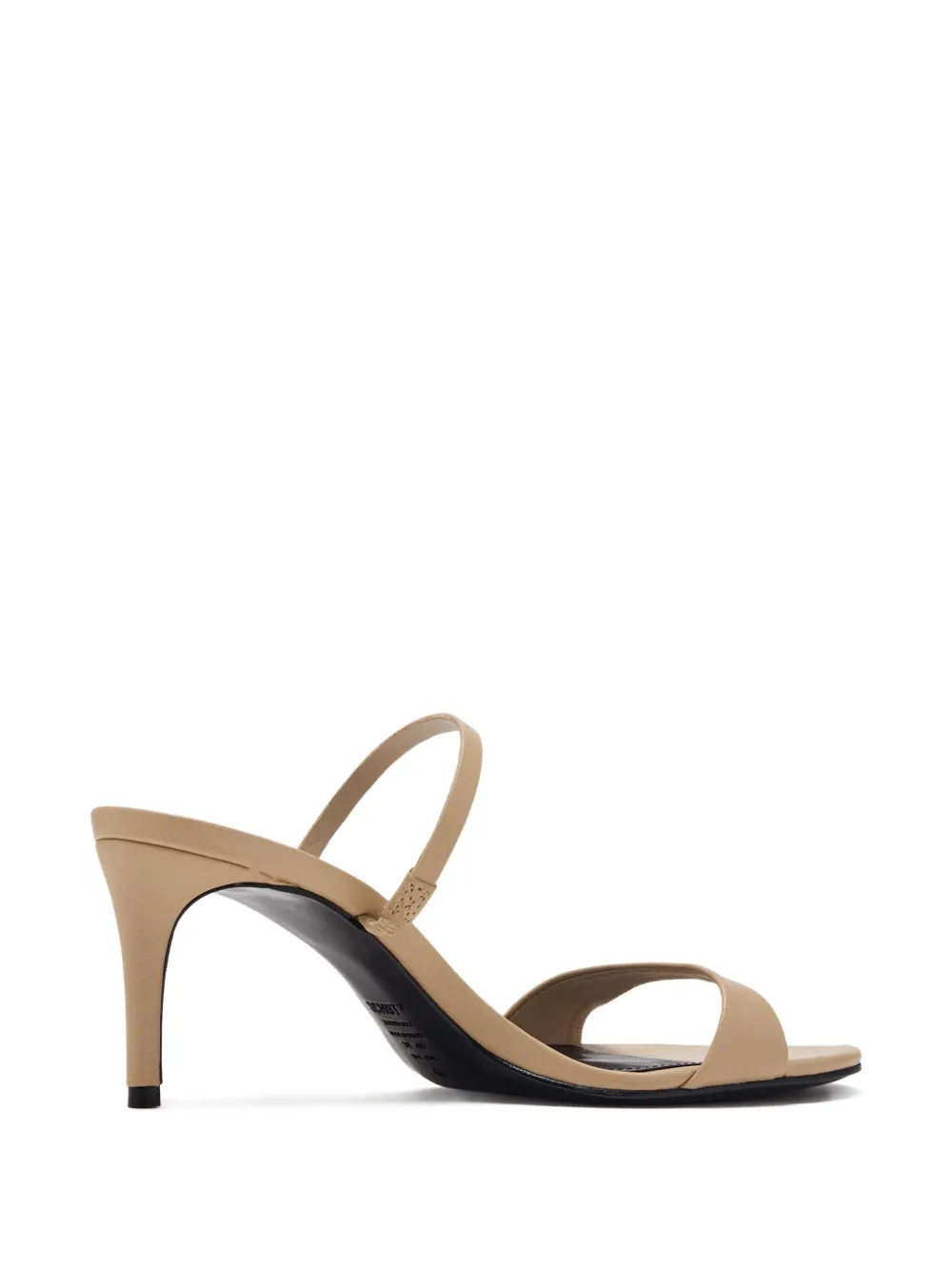 Schutz 75mm single-strap heeled sandals Neutrals