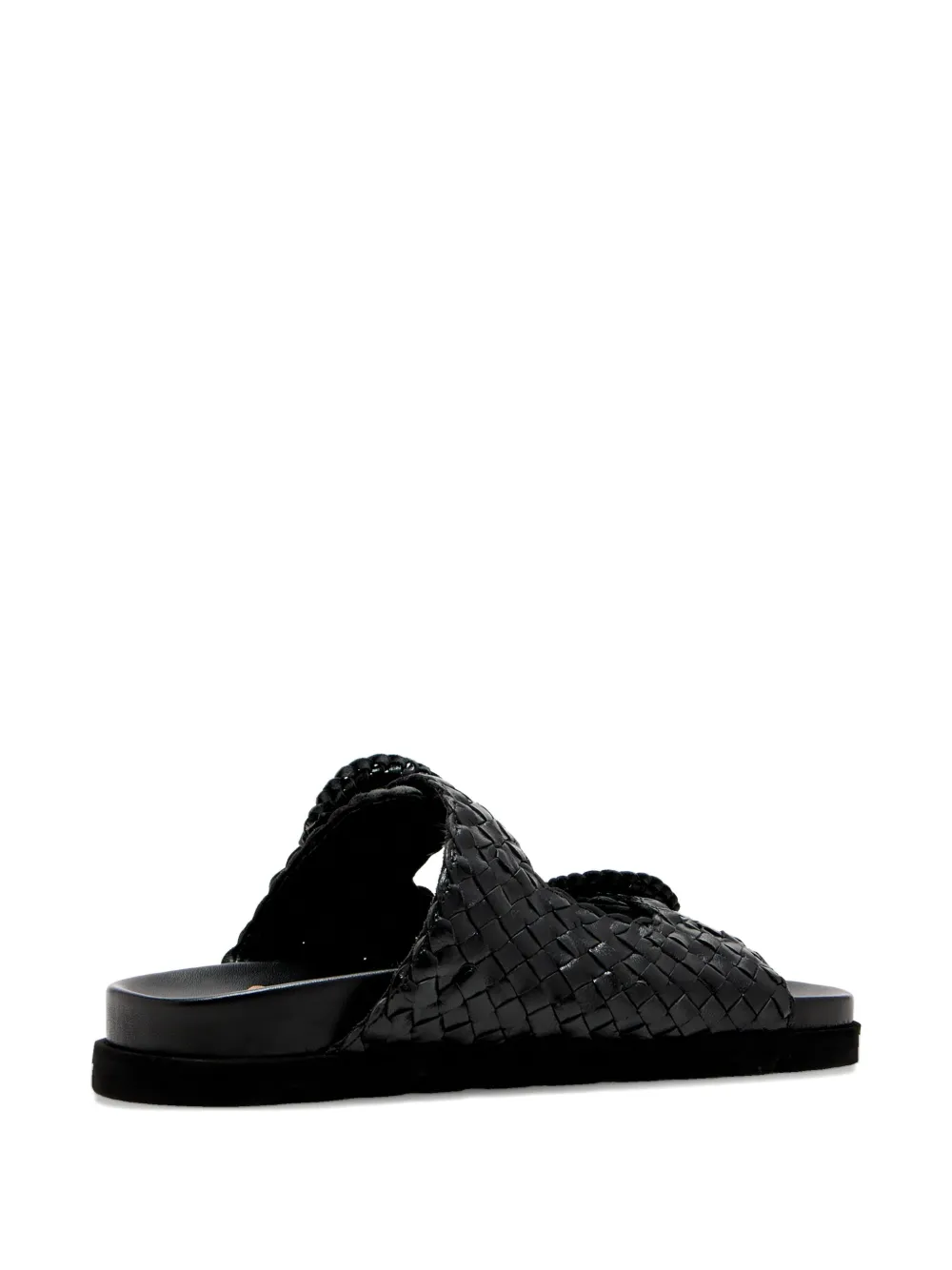 Sam Edelman woven buckle sandals Black