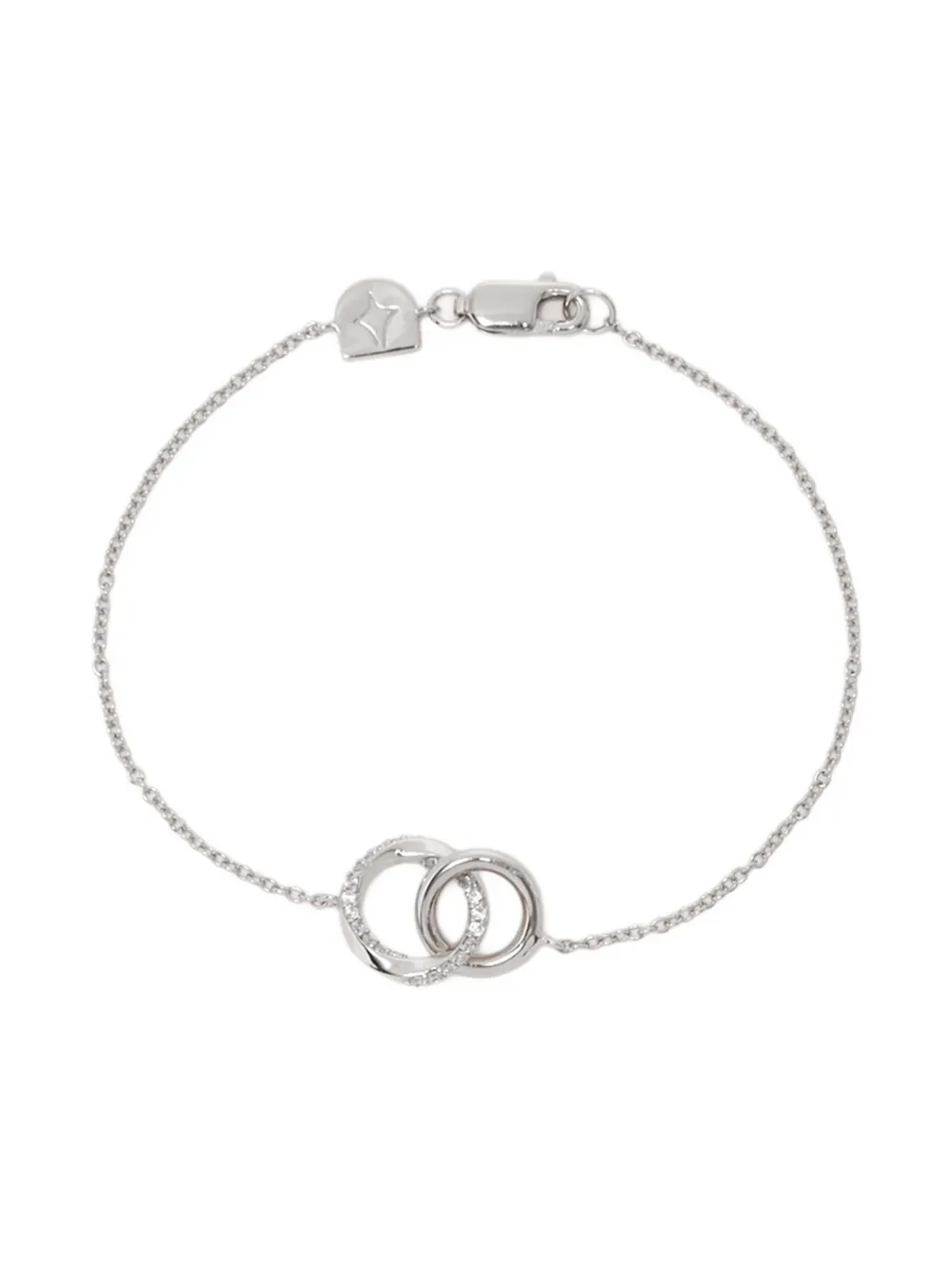 Astrid & Miyu Orbit Crystal bracelet | Silver | Image 1