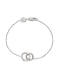 Astrid & Miyu Orbit Crystal bracelet - Silver