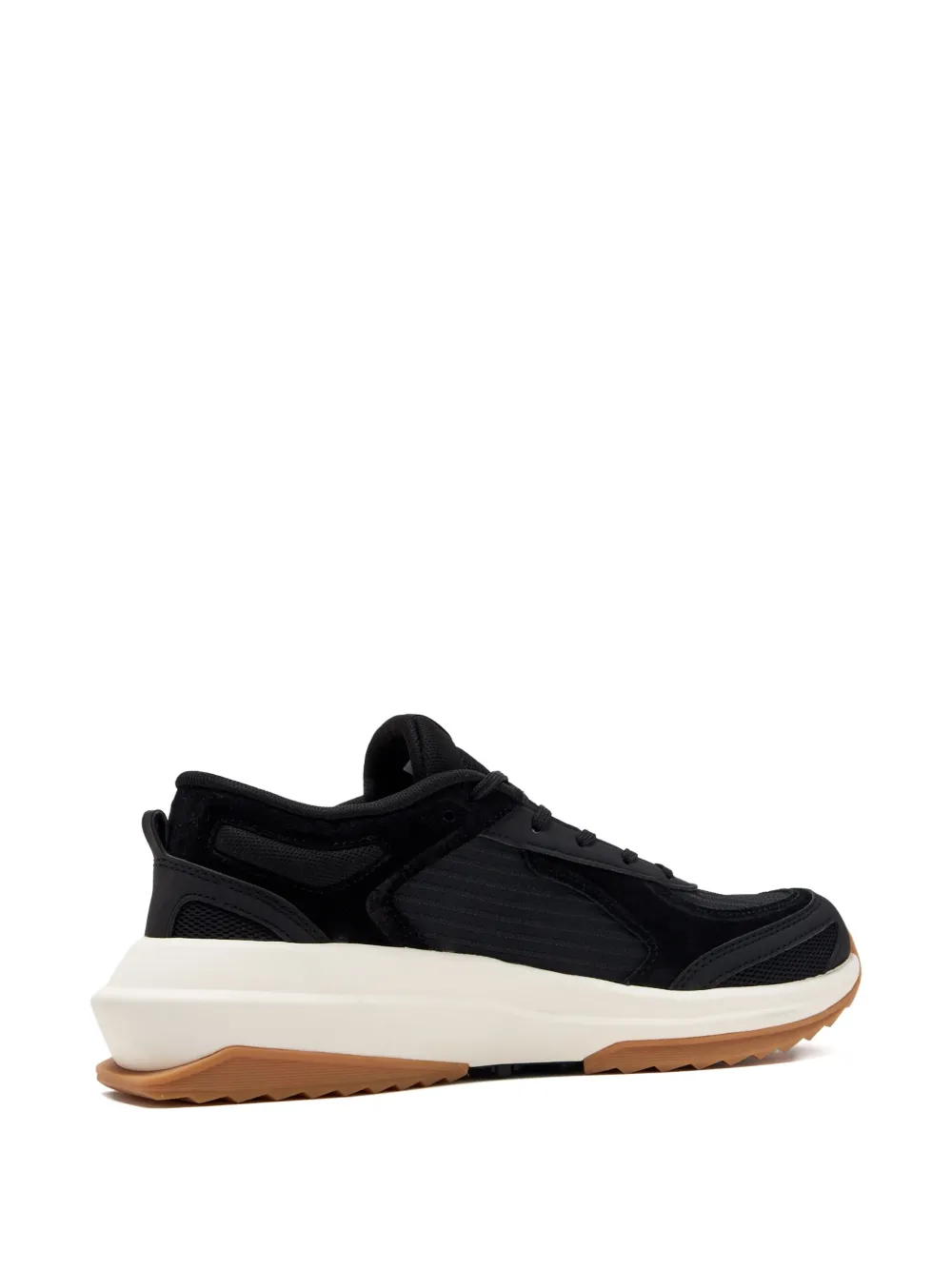APL: ATHLETIC PROPULSION LABS Jogger suede panelled sneakers Black