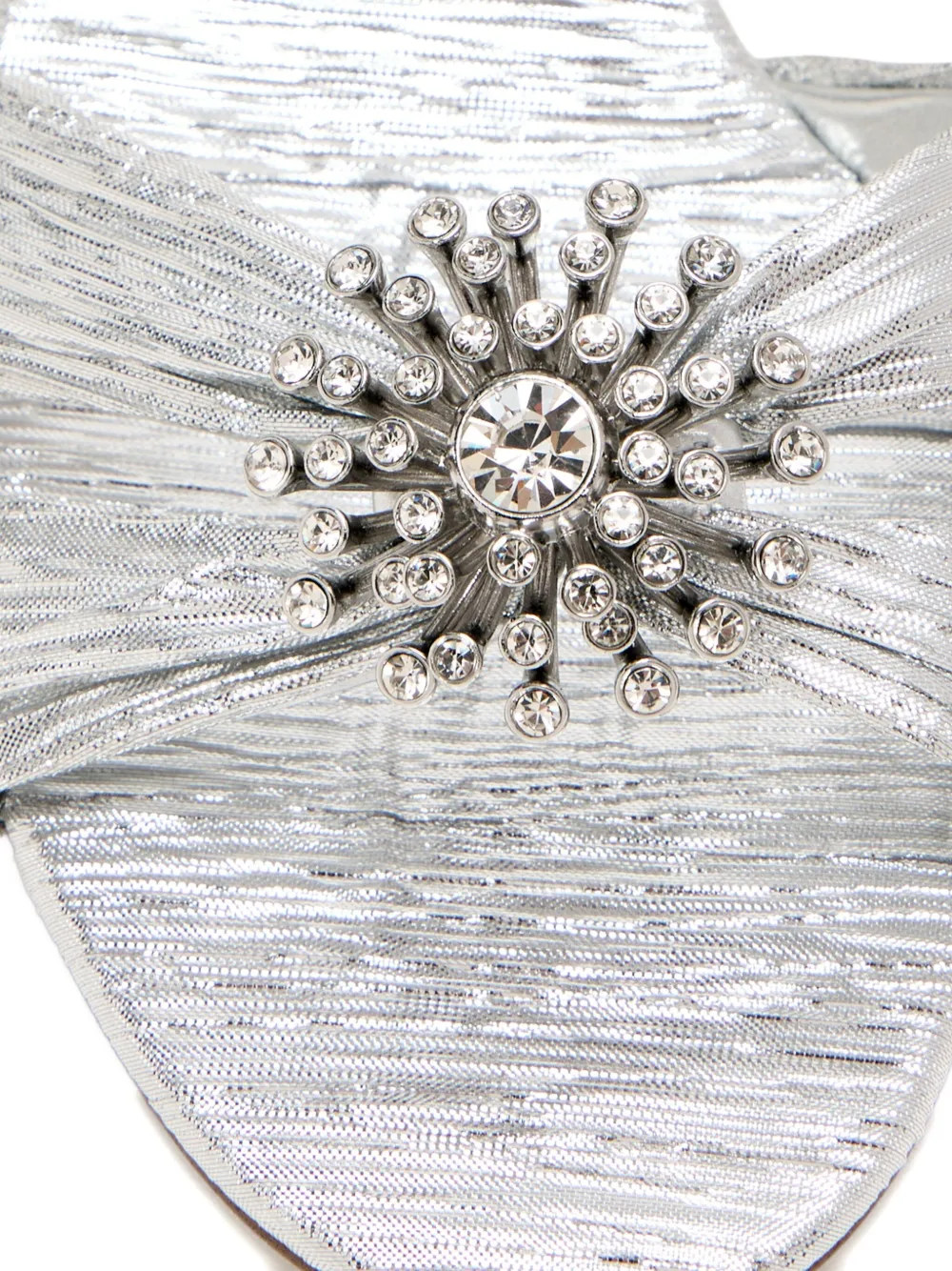 Sam Edelman 45mm Cindie crystal-embellished sandals Grey