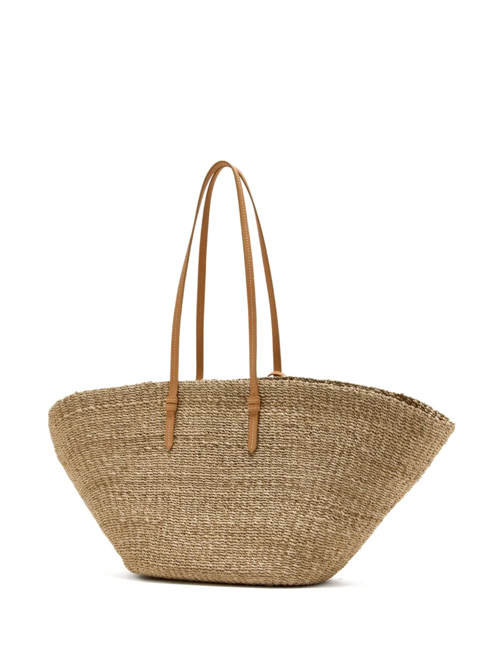 Poolside Geweven shopper verfraaid met zeester - Beige