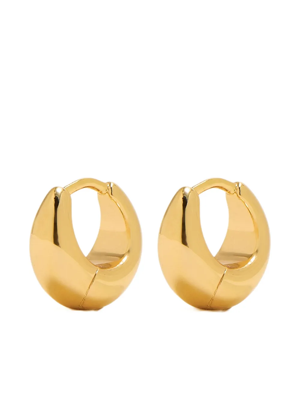 Astrid & Miyu Dome Huggie-hoop Earrings