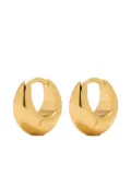 Astrid & Miyu Dome huggie-hoop earrings - Gold