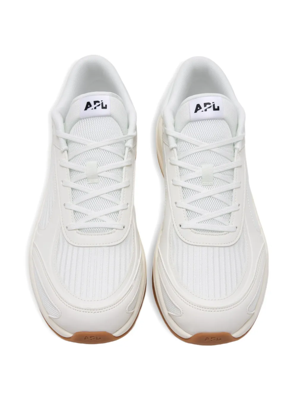 APL: ATHLETIC PROPULSION LABS Jogger sneakers met textuur - Wit