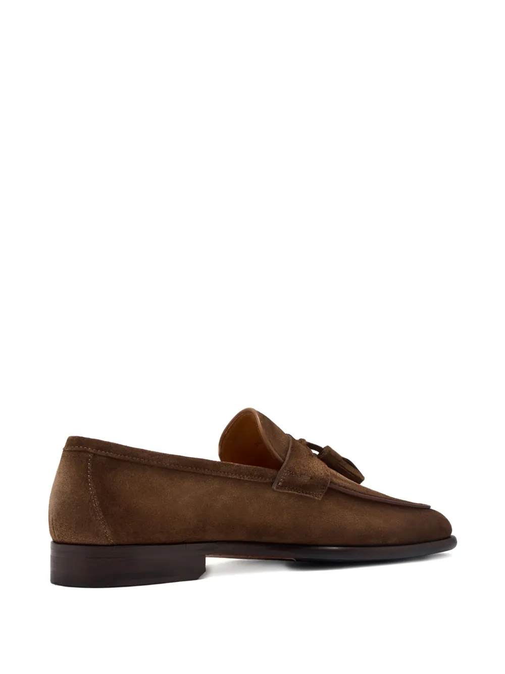 Magnanni tassel suede loafers Brown
