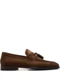 Magnanni tassel suede loafers - Brown