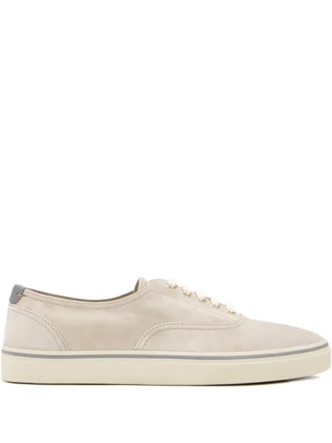 Brunello Cucinelli suede lace-up sneakers