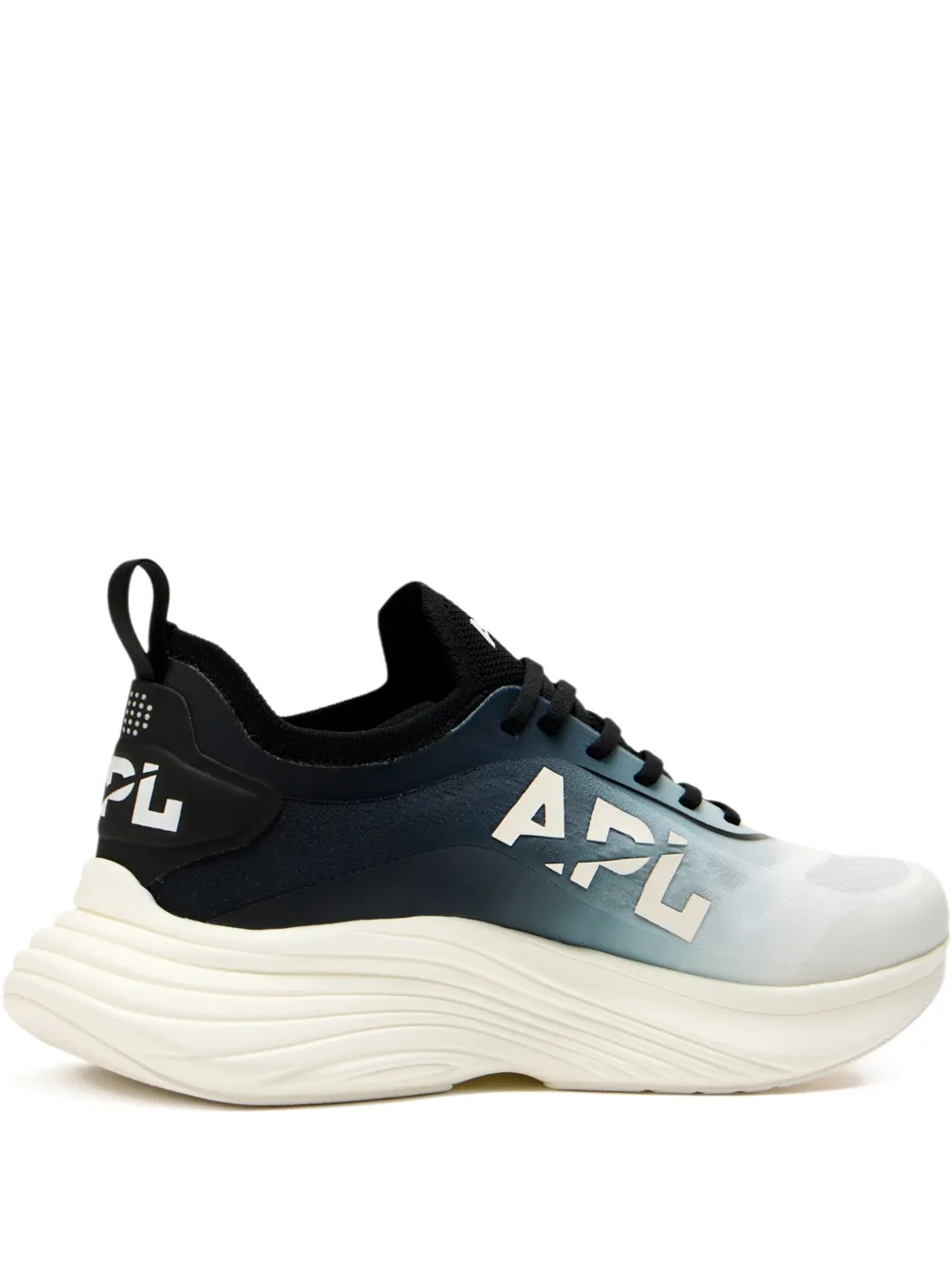 Apl Athletic Propulsion Labs Podium Ombre Logo Sneakers In Blue