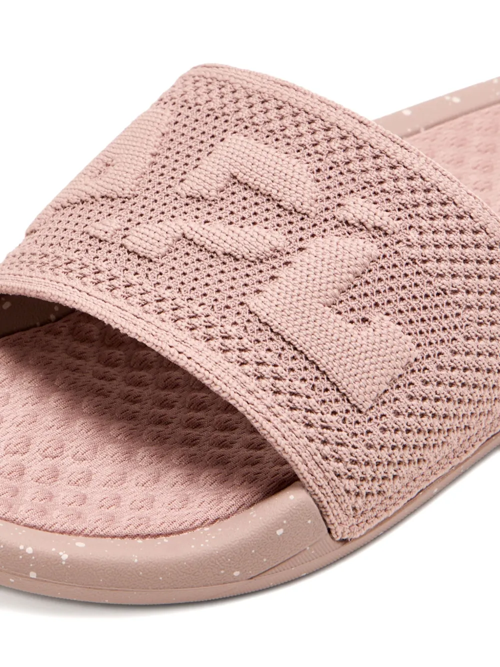 APL: ATHLETIC PROPULSION LABS knitted logo slides Pink