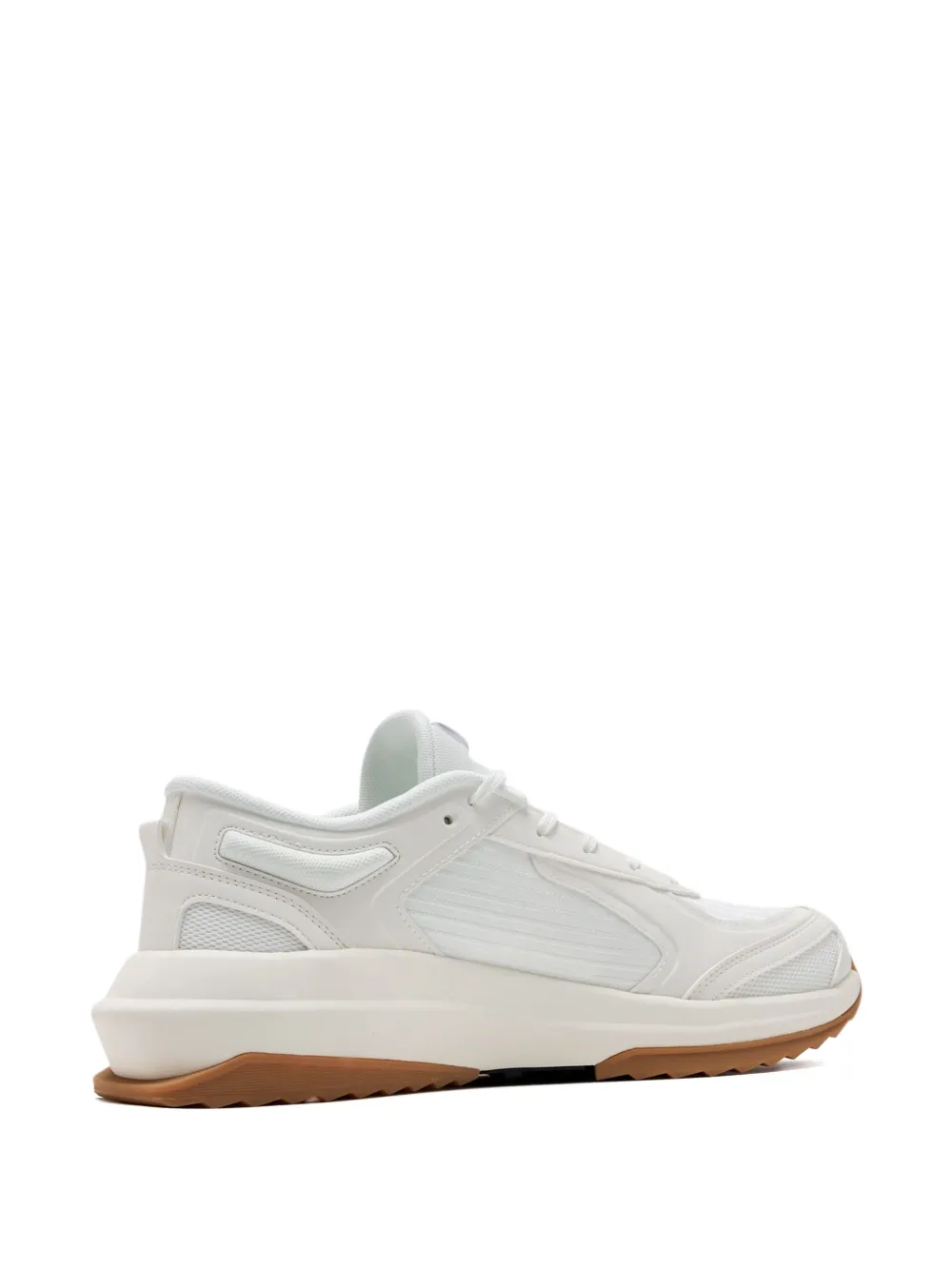APL: ATHLETIC PROPULSION LABS Jogger textured lace-up sneakers White