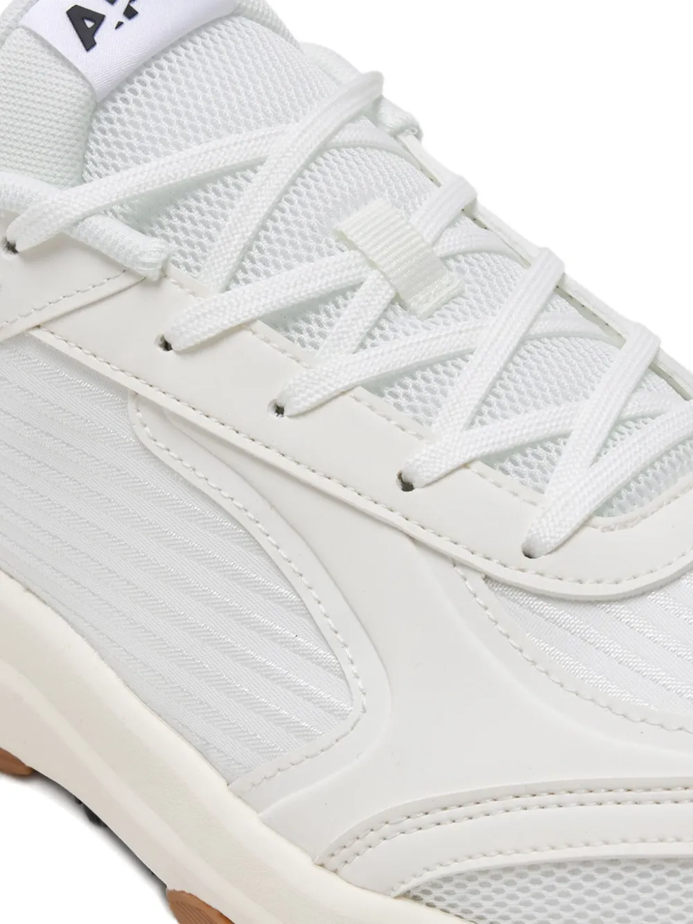 APL: ATHLETIC PROPULSION LABS Jogger textured lace-up sneakers White