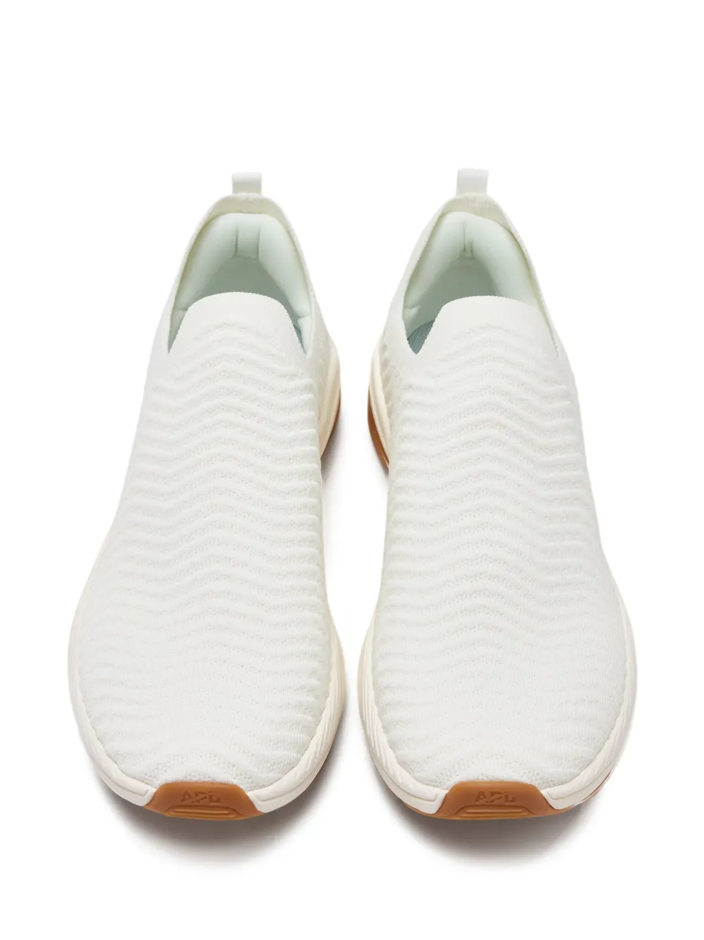 APL: ATHLETIC PROPULSION LABS TechLoom Traveler textured slip-on sneakers White
