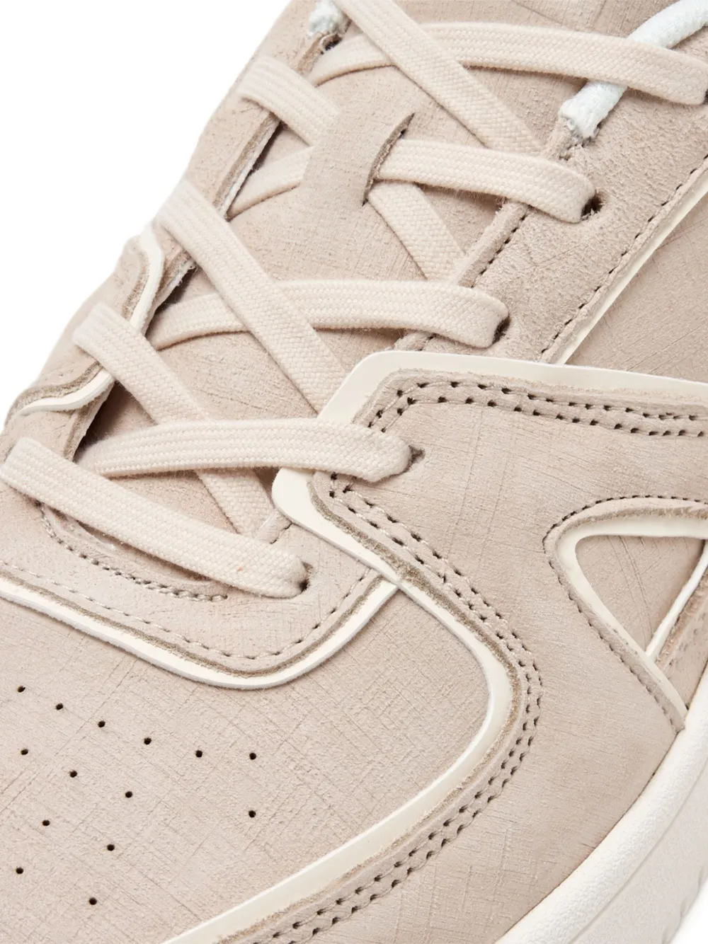 APL: ATHLETIC PROPULSION LABS Nostalgia '87 leather sneakers Neutrals