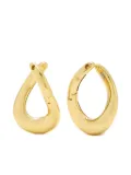 Astrid & Miyu Molten hoop earrings - Gold
