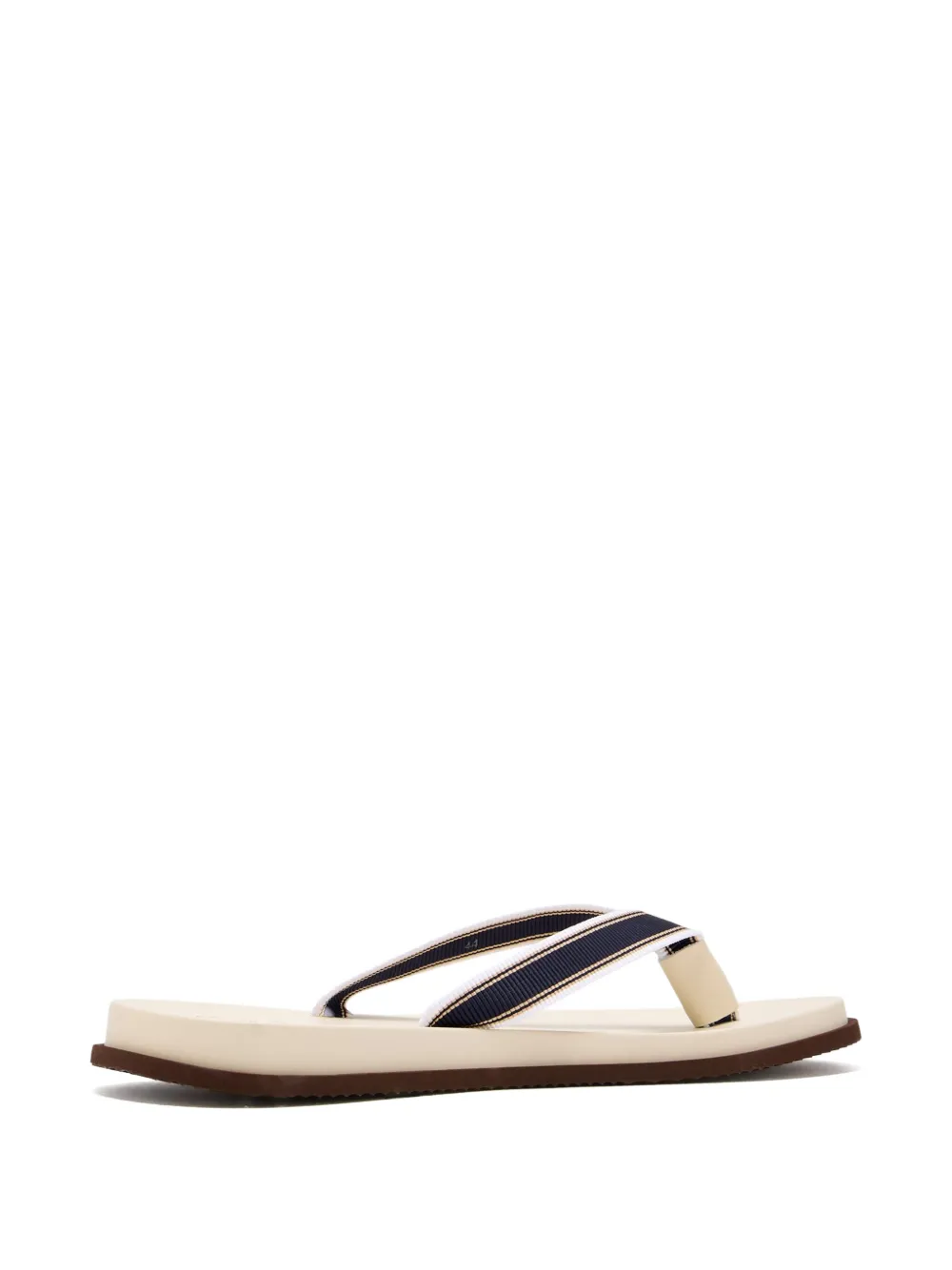 Brunello Cucinelli ribbon-detail flip-flops White