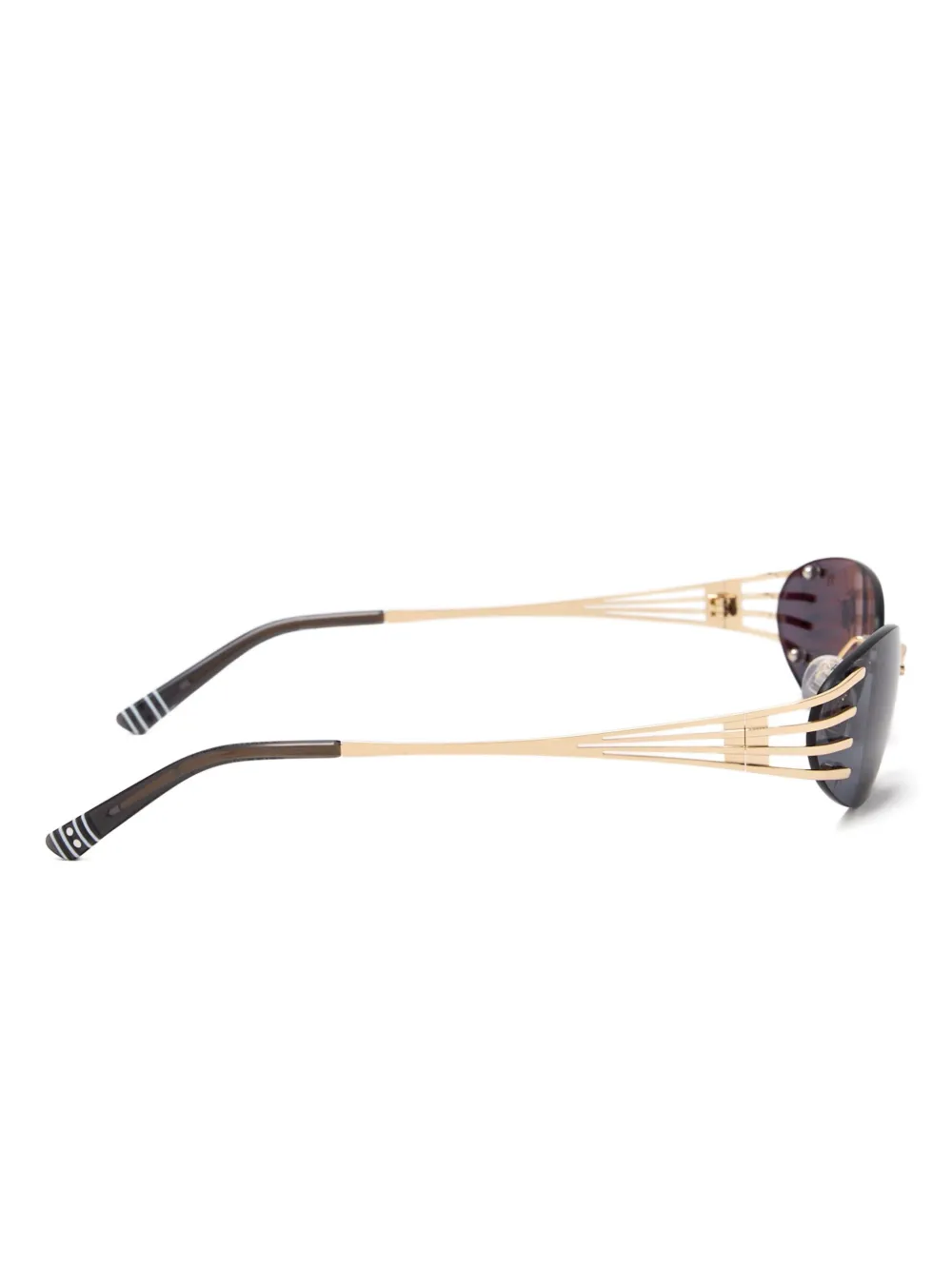 Elleven Neo oval-frame sunglasses Goud