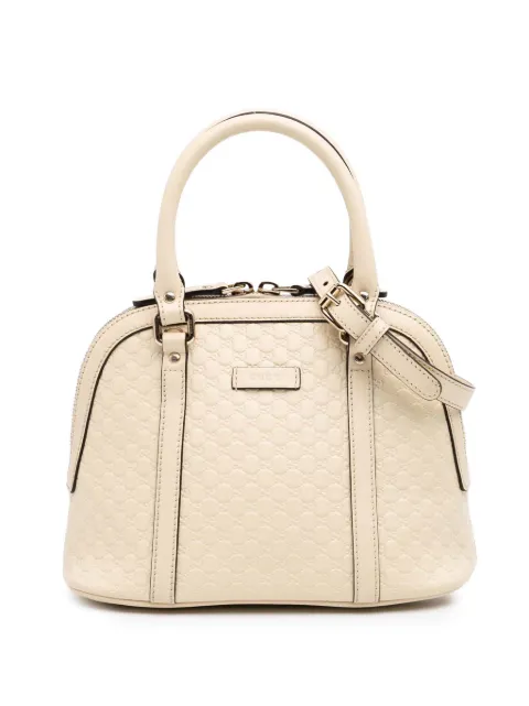 Gucci Pre-Owned 2016-2025 Mini Microguccissima Dome satchel