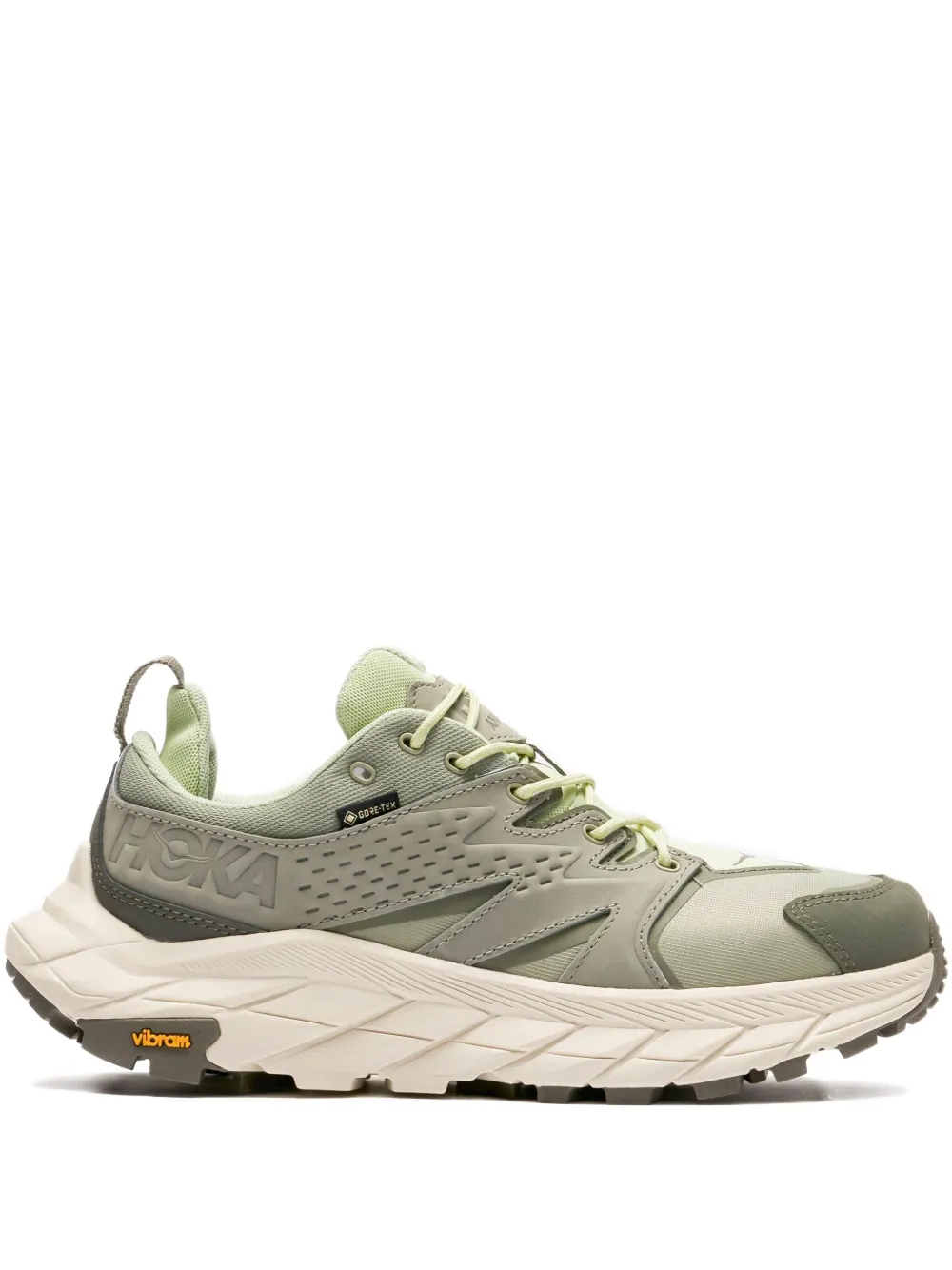 HOKA embossed logo sneakers Groen