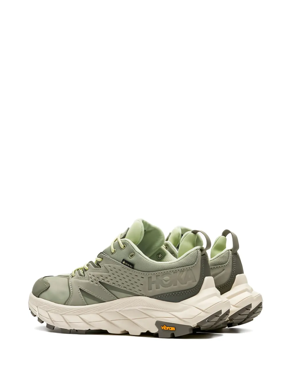 HOKA embossed logo sneakers Groen