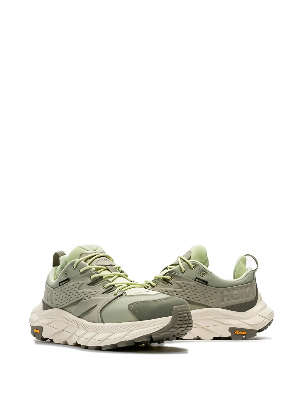 HOKA embossed logo sneakers Groen