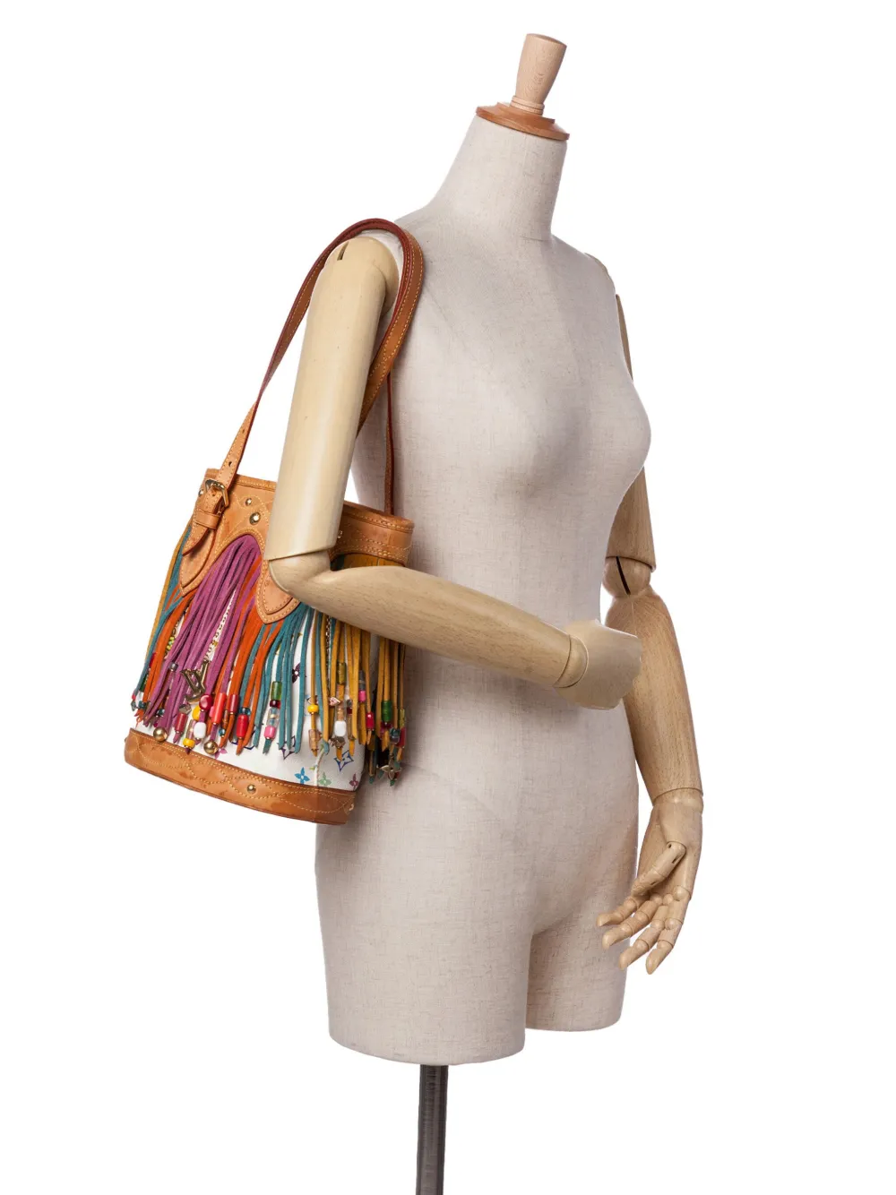 Louis Vuitton Pre-Owned 2006 Monogram Multicolore Fringe bucket bag | Pre-Owned | Image 2