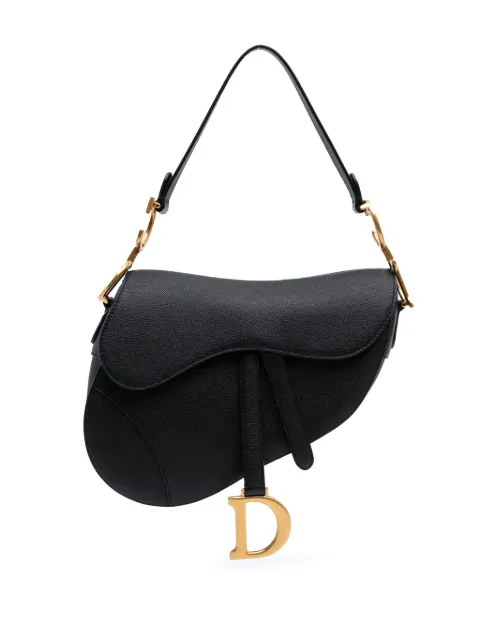 Christian Dior Pre-Owned 2020 Grained Calfskin Saddle Bag shoulder bag